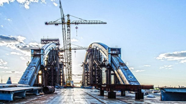 Как не нужно строить: мост в Киеве стал примером для немецких конструкторов