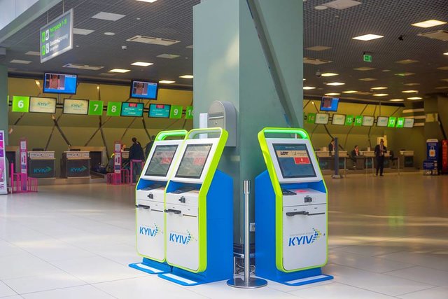 Аэропорт «Киев» ввел онлайн-регистрацию на авиарейсы
